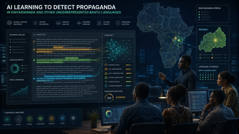 wykrywanie propagandy przez AI