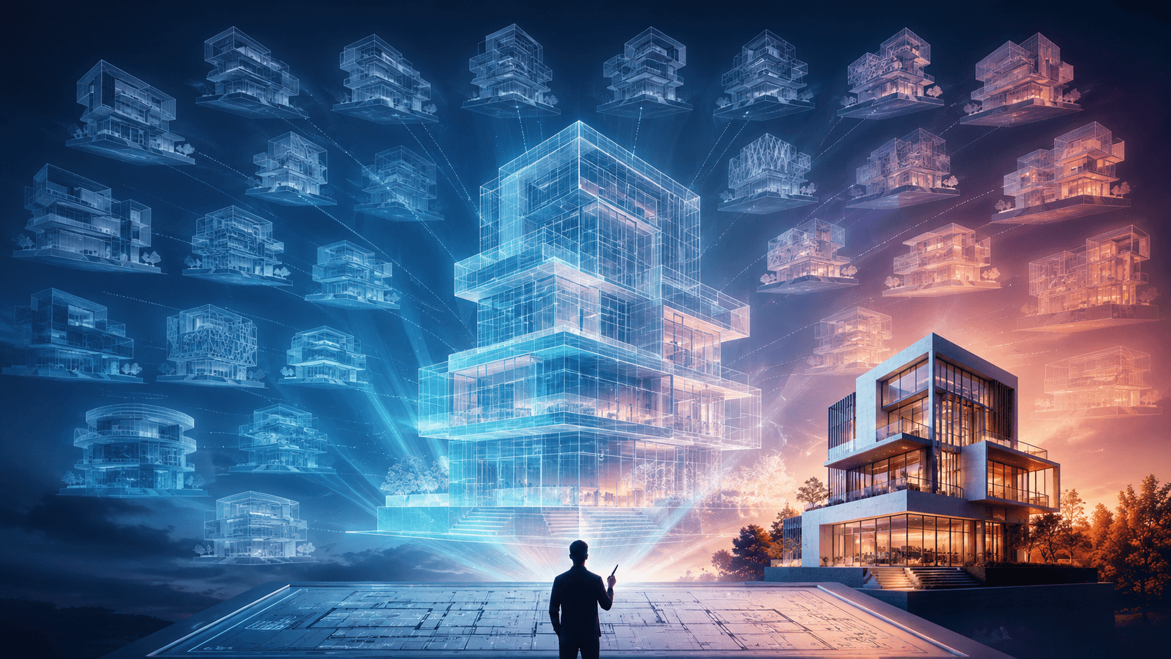 AI w architekturze projektuje budynki, ale nie odpowiada za pęknięcia