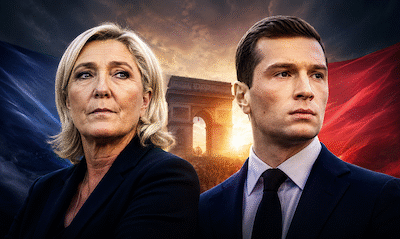 Marine Le Pen Jordan Bardella wyborcy