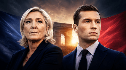 Marine Le Pen Jordan Bardella wyborcy