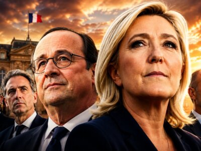Marine LE PEN umacnia pozycję. François HOLLANDE odzyskuje rolę lidera lewicy. Najnowszy sondaż prezydencki Francja 2027