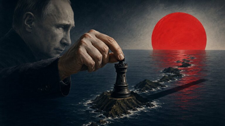 Władimir Putin na Wyspach Kurylskich
