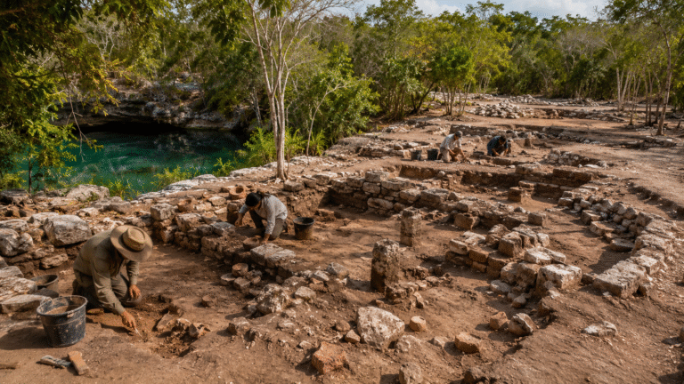 Zaginiona osada Majów z Jukatanu