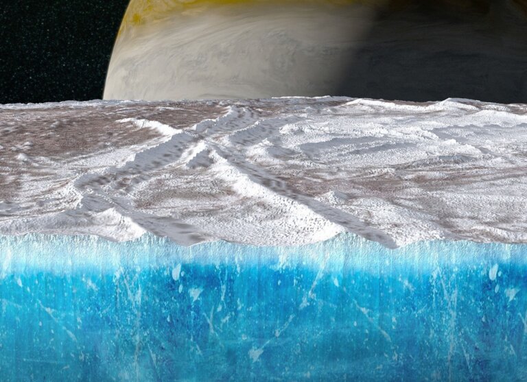 podpowierzchniowy ocean Europy