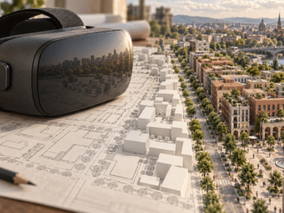 AI i VR mogą pomóc planować miasta przed rozpoczęciem budowy