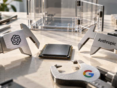 Zdjęcie okładkowe wpisu OpenAI, Anthropic i Google chcą wspólnie ustalać standardy bezpieczeństwa AI