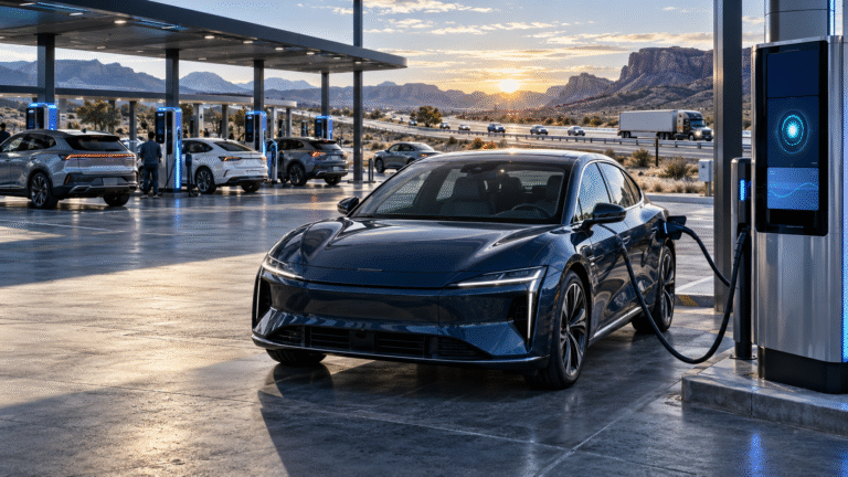 samochody elektryczne w USA w 2030 roku