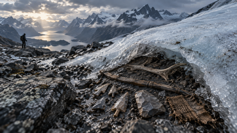 Norweskie góry odsłaniają archeologiczne skarby epoki kamienia