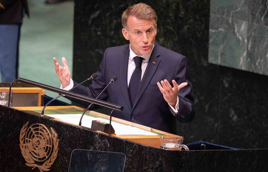 Zdjęcie okładkowe wpisu Emmanuel MACRON: Nie ustępujmy wobec prawa silniejszego