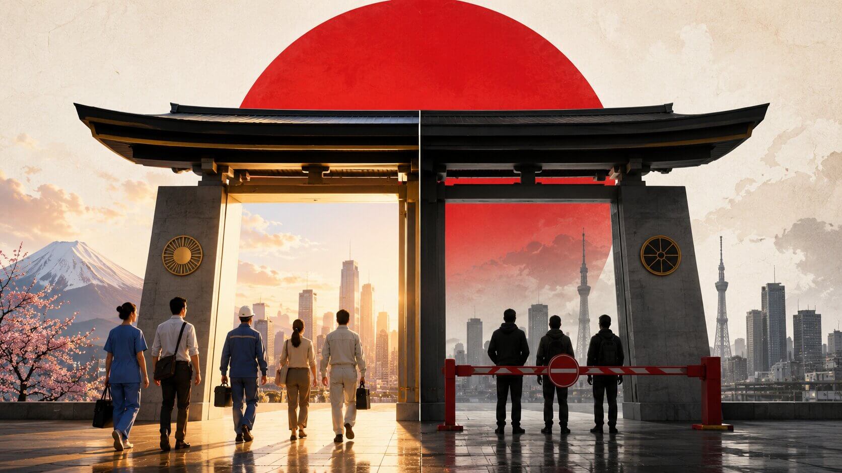 Nielegalna imigracja w Japonii. Jak działa plan zero?