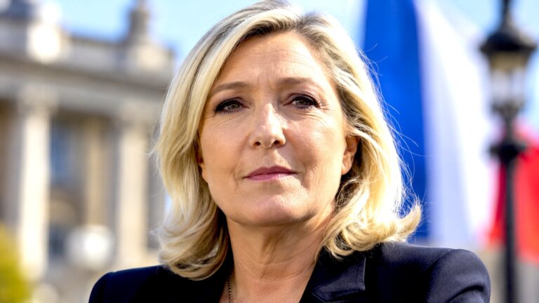 sondaż Elabe Marine Le Pen