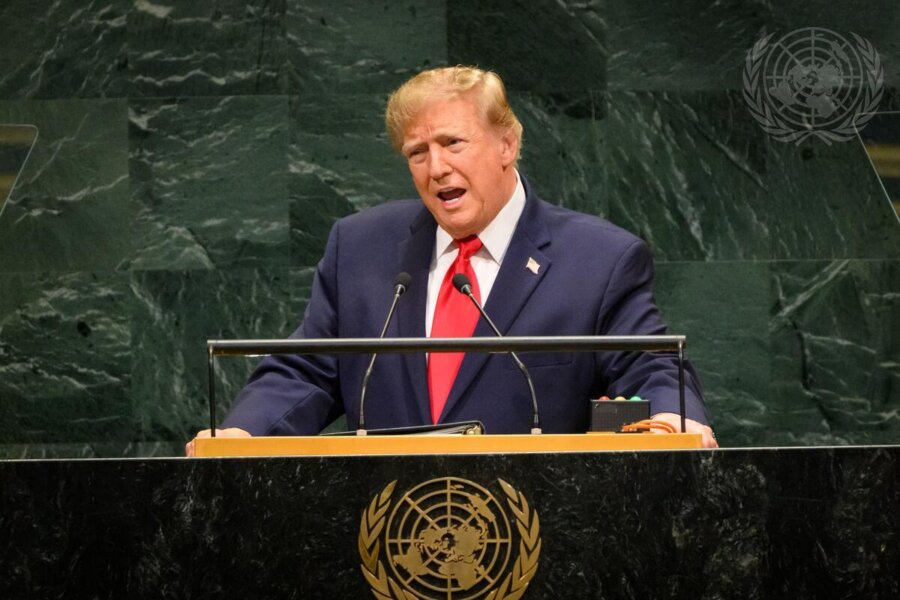 Donald Trumpa UNGA81