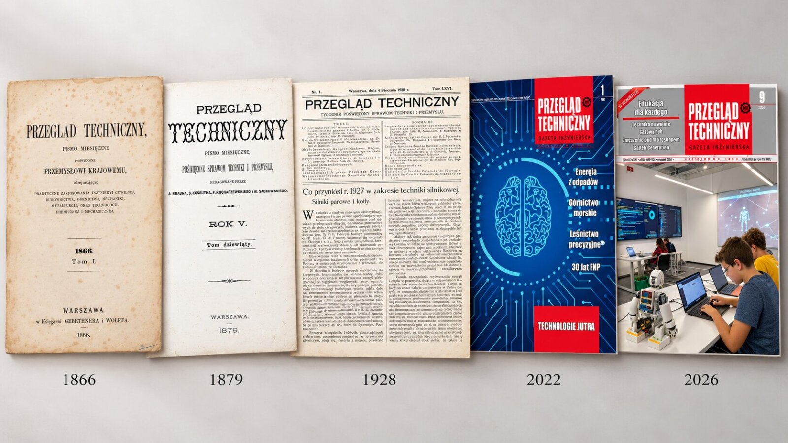 Prof. Michał KLEIBER: 160 lat Przeglądu Technicznego w służbie polskiej myśli technicznej