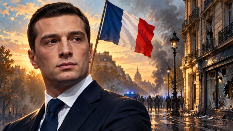 Bardella o zamieszkach we Francji