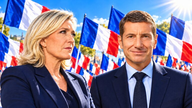 David Lisnard Marine Le Pen