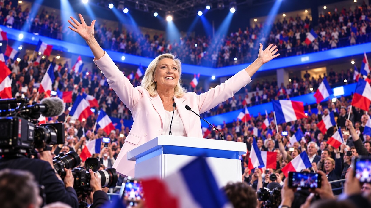 Marine LE PEN rozpoczyna kampanię. Obiecuje przywrócić porządek we Francji