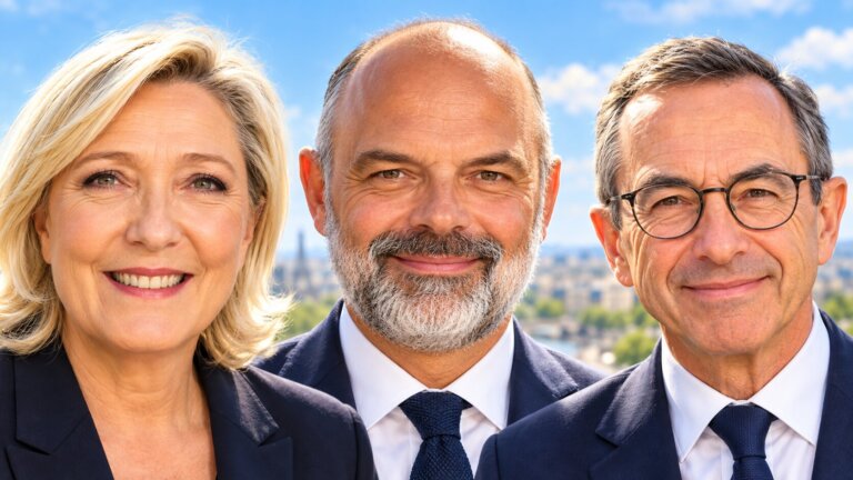 Marine Le Pen w sondażu Verian