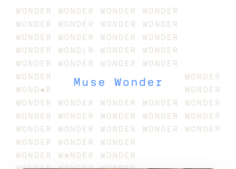 Muse Wonder A Frontier Model For Personal & Professional AI Agents