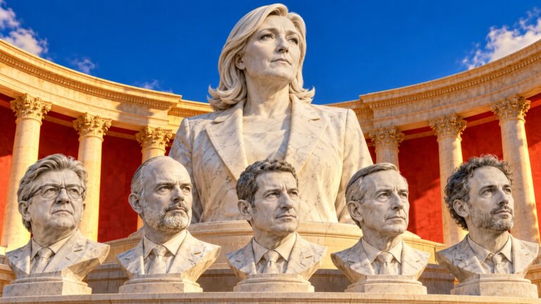 kto może pokonać Marine Le Pen