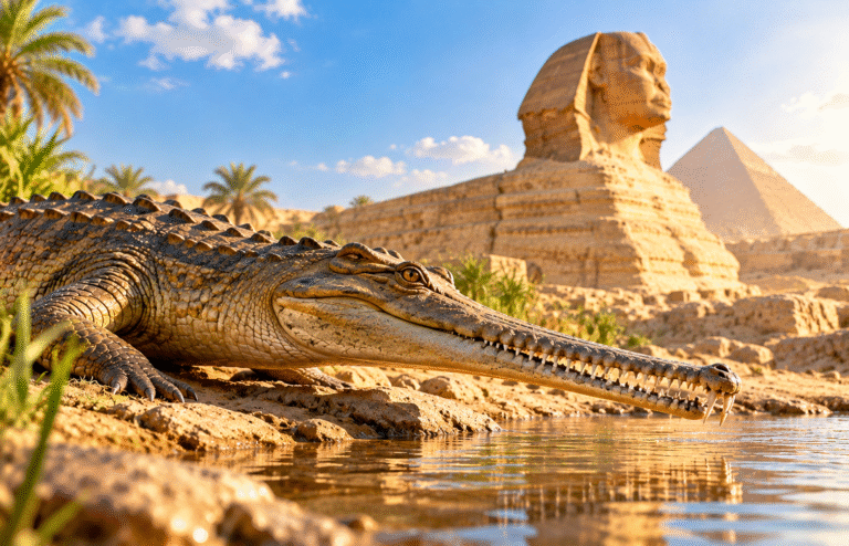 Paleontolodzy odkryli nowy gatunek wymarłego krokodyla. Ma związek z Wielkim Sfinksem