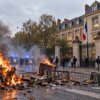 Zamieszki w liceach we Francji stają się sporem o przyszłość Republiki